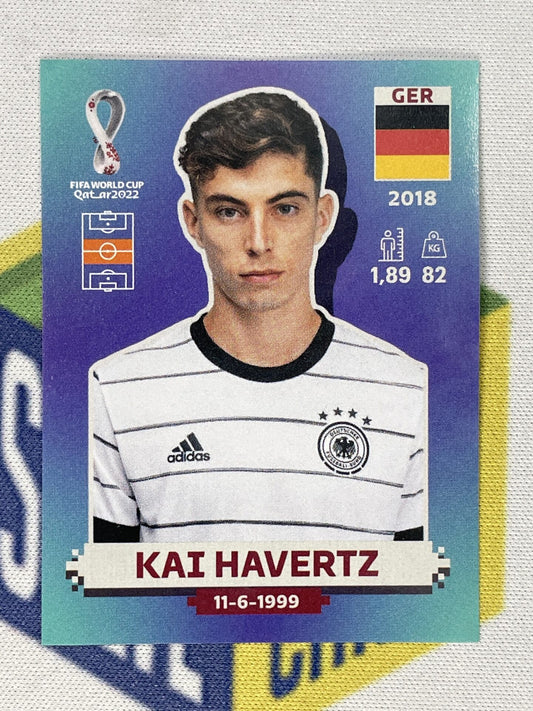 Kai Havertz Germany Panini World Cup 2022 Qatar Stickers