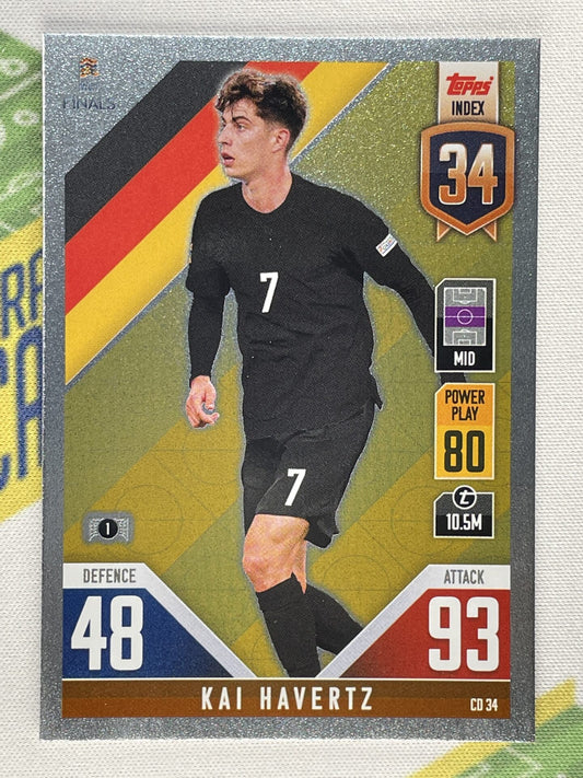 Kai Havertz Germany Topps Match Attax 101 Road to Nations League 2022 Card