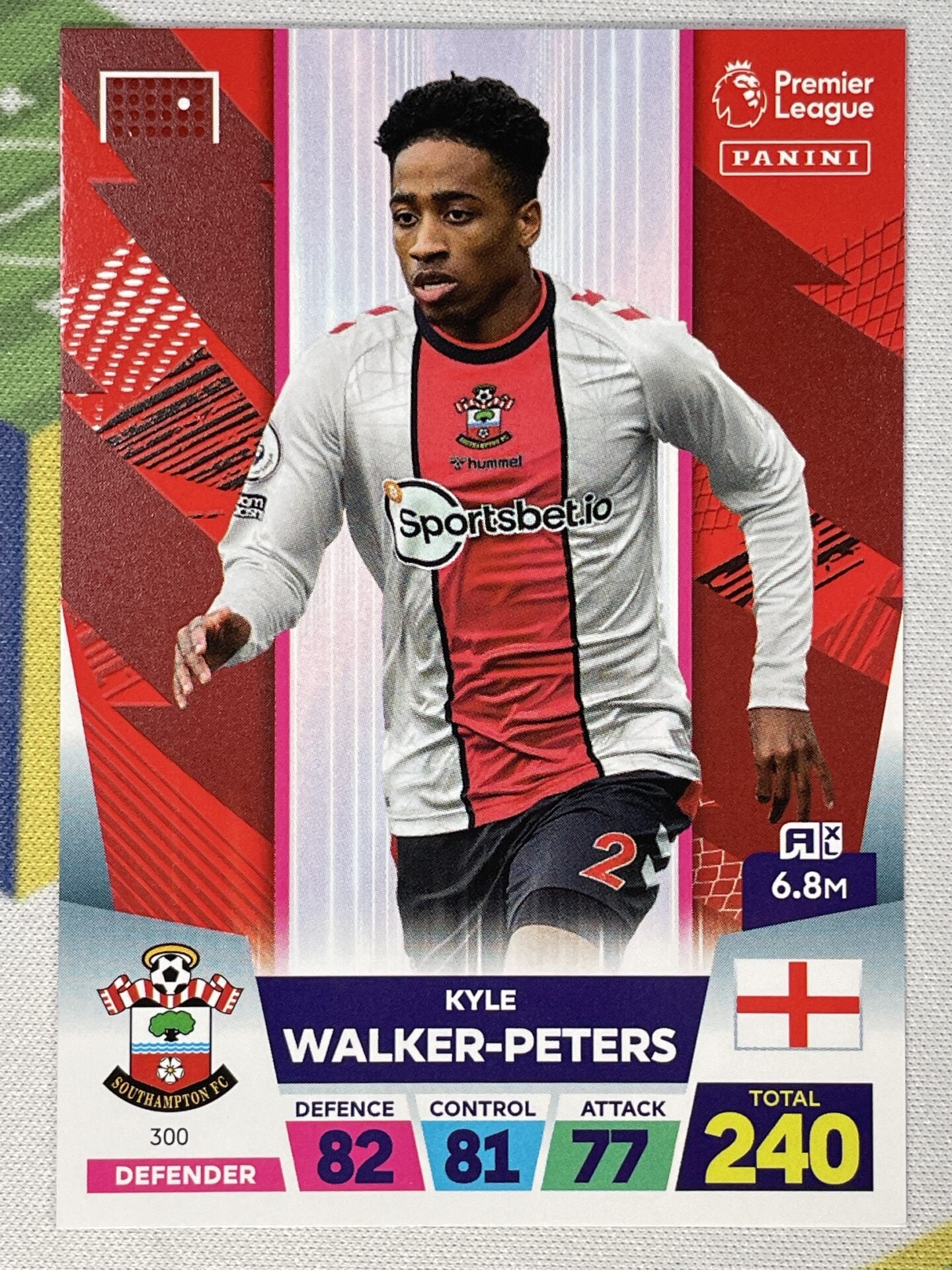 Kyle Walker-Peters Southampton Panini Premier League Adrenalyn XL 2023 Card