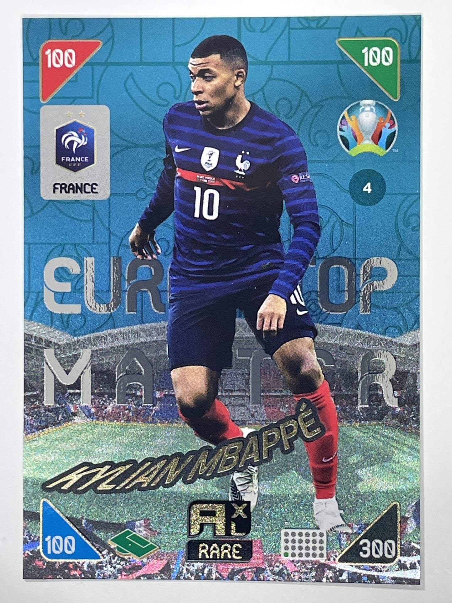 Kylian Mbappe Euro Top Master (France) Football Card &#8211; Euro 2020 Adrenalyn XL