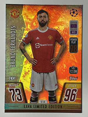 LE-LA.-Bruno-Fernandes-Lava-Limited-Edition-Match-Attax-2021-22-Topps-Football-Card