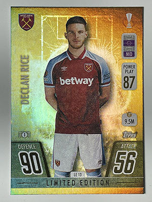 LE13.-Declan-Rice-West-Ham-United-Gold-Limited-Edition-Match-Attax-2021-22-Topps-Football-Card