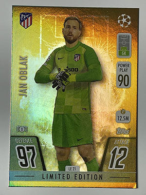 LE21.-Jan-Oblak-Athletico-Madrid-Gold-Limited-Edition-Match-Attax-2021-22-Topps-Football-Card