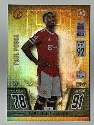 LE6.-Paul-Pogba-Manchester-United-Gold-Limited-Edition-Match-Attax-2021-22-Topps-Football-Card