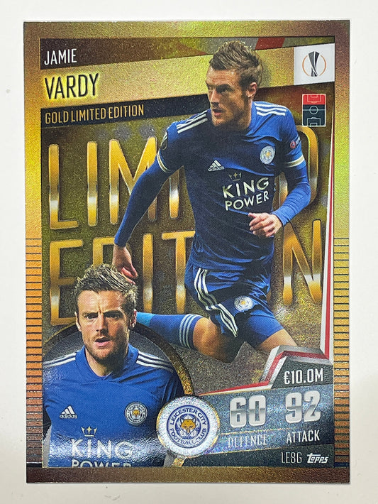 LE8G. Jamie Vardy (Leicester City) Football Card &#8211; Match Attax 101 2021 Card