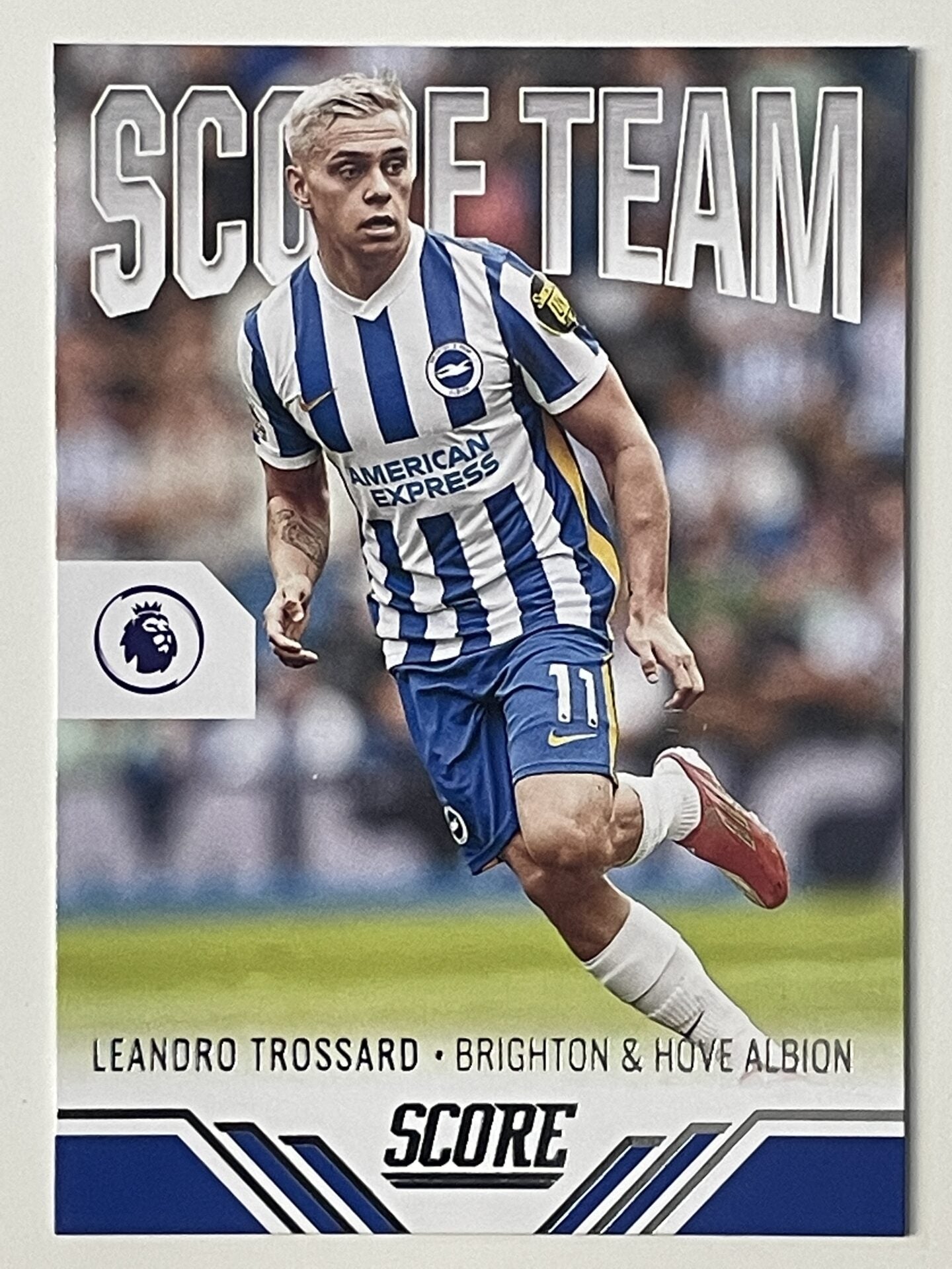 Leandro Trossard Brighton Score Team Panini Premier League Score 2021 2022