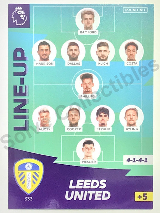 Leeds Lineup Card Football Card &#8211; Premier League Adrenalyn XL 2020:21