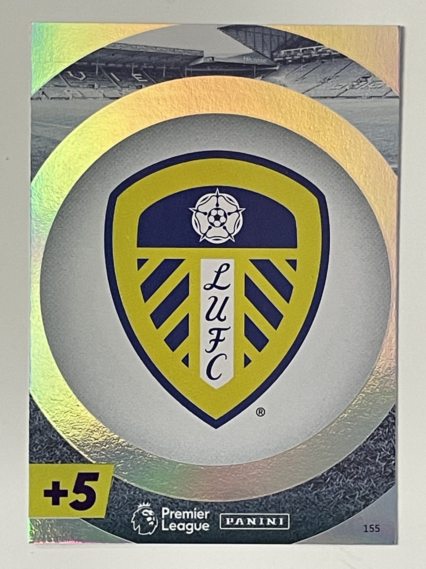 Leeds United Club Badge Panini Adrenalyn XL PLUS Premier League 2021 2022