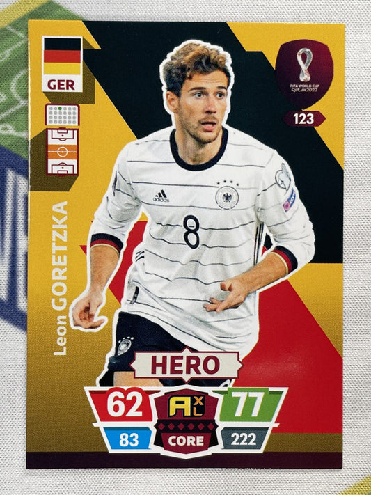 Leon Goretzka Germany Panini World Cup 2022 Adrenalyn XL Card