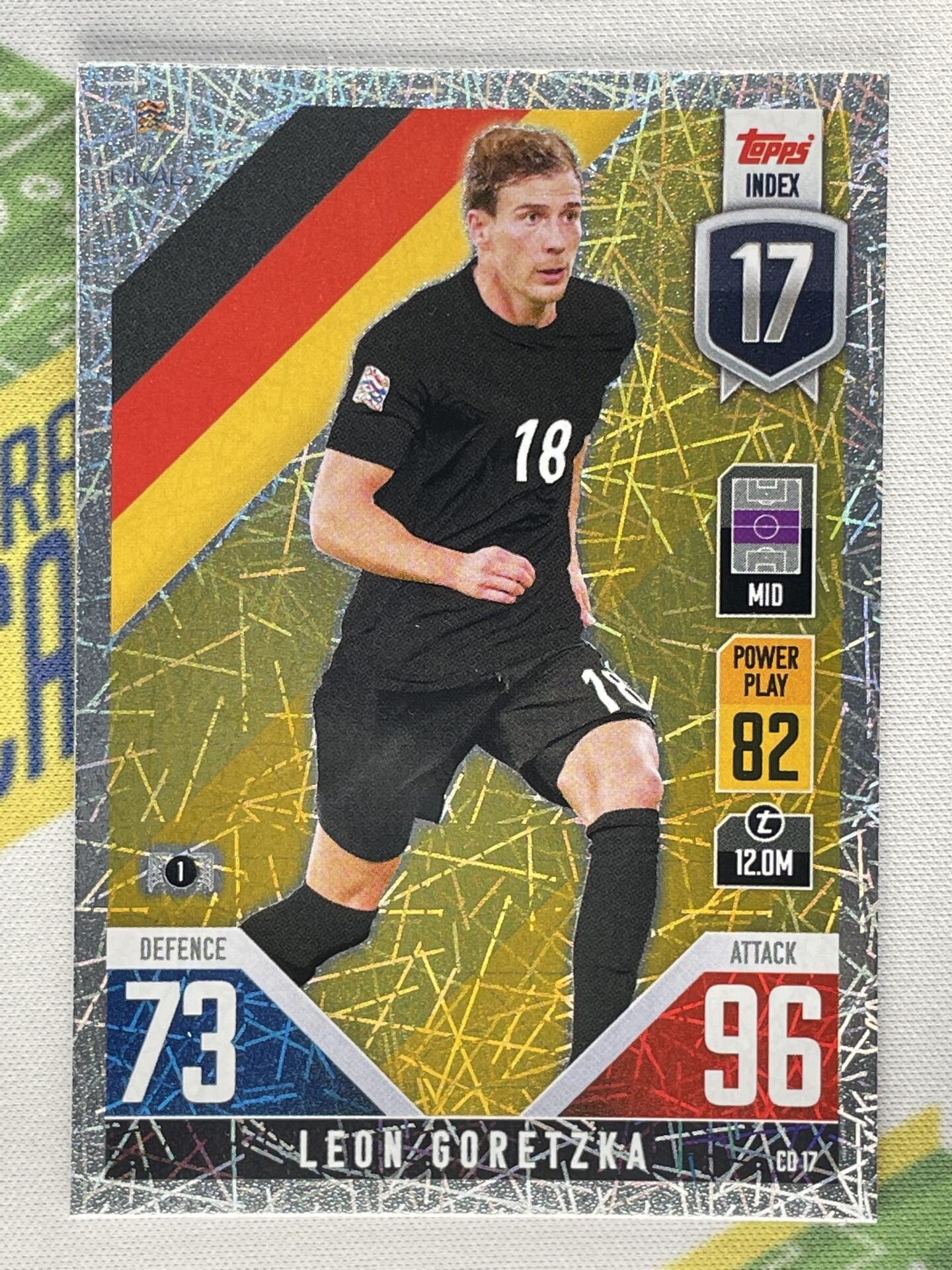 Leon Goretzka Germany Topps Match Attax 101 Road to Nations League 2022 Card