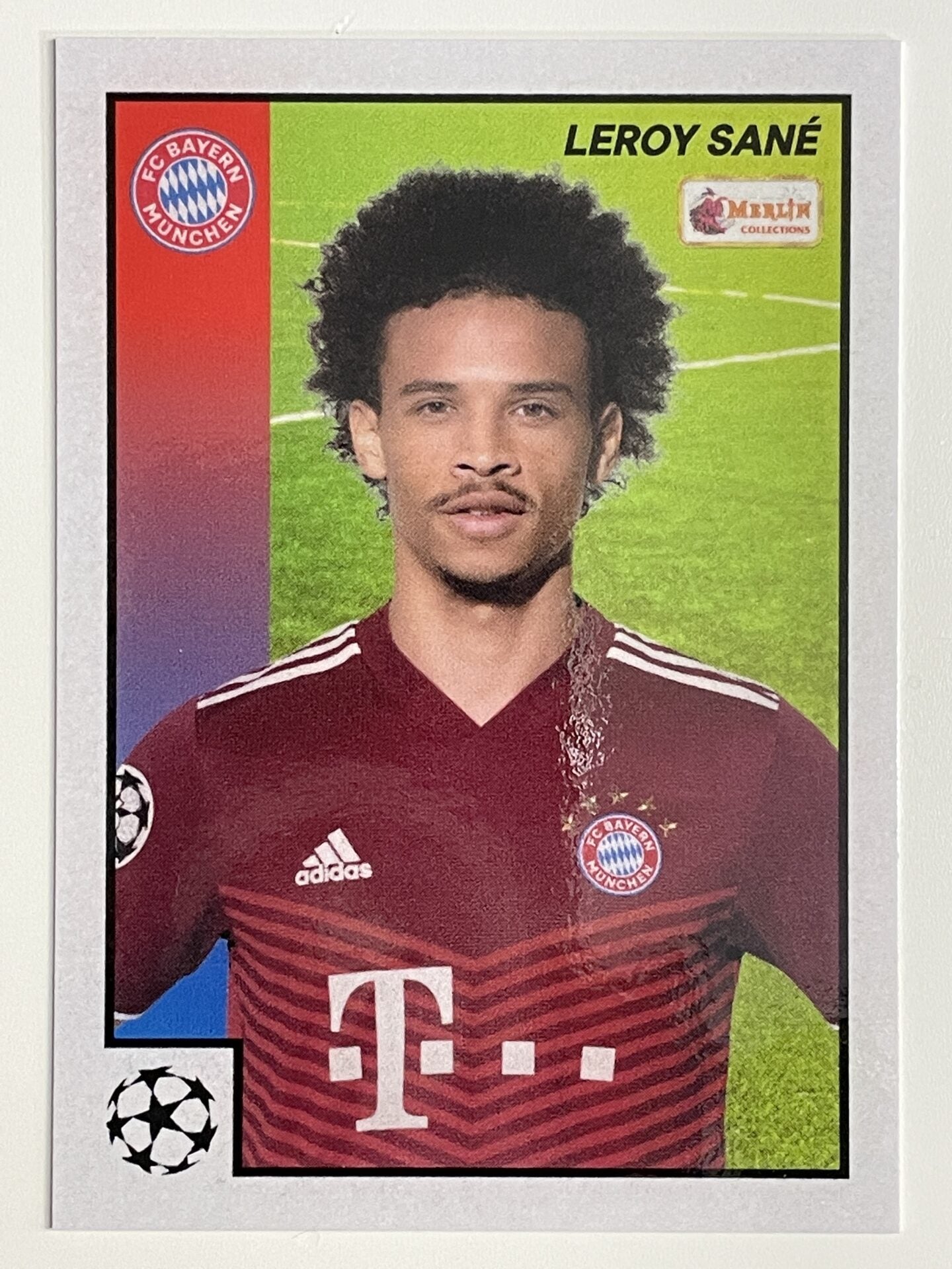 Leroy Sane Bayern Munich Base Topps Merlin Heritage 97 UEFA Champions League Card