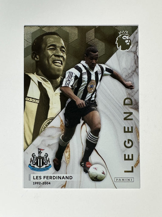 Les Ferdinand Newcastle Legend Limited Edition Panini Premier League Adrenalyn XL 2024 Card