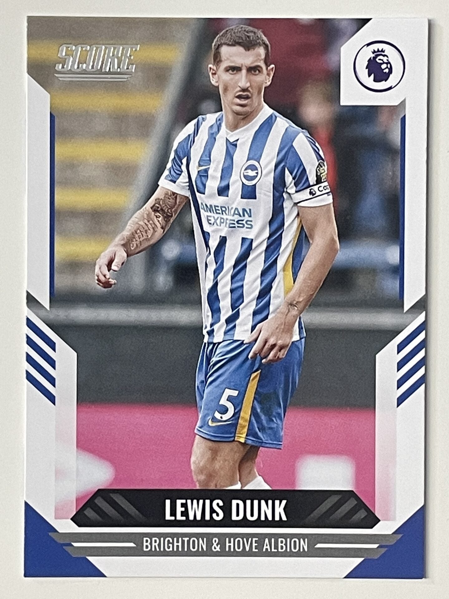 Lewis Dunk Brighton Base Panini Premier League Score 2021 2022