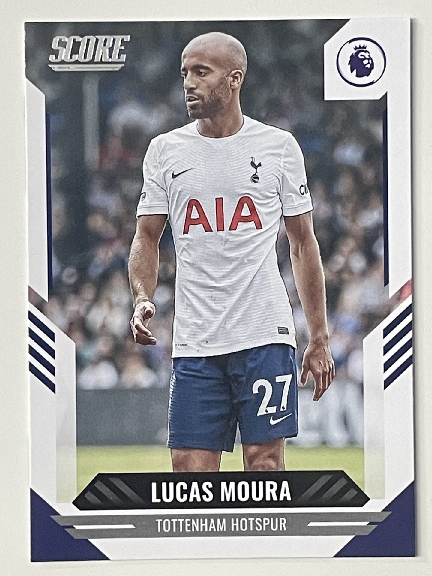 Lucas Moura Tottenham Hotspur Base Panini Premier League Score 2021 2022