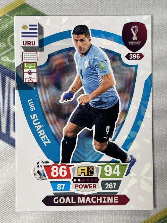 Luis Suarez Uruguay Goal Machine Panini World Cup 2022 Adrenalyn XL Card