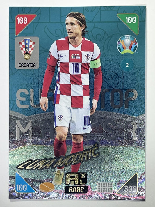 Luka Modric Euro Top Master (Croatia) Football Card &#8211; Euro 2020 Adrenalyn XL