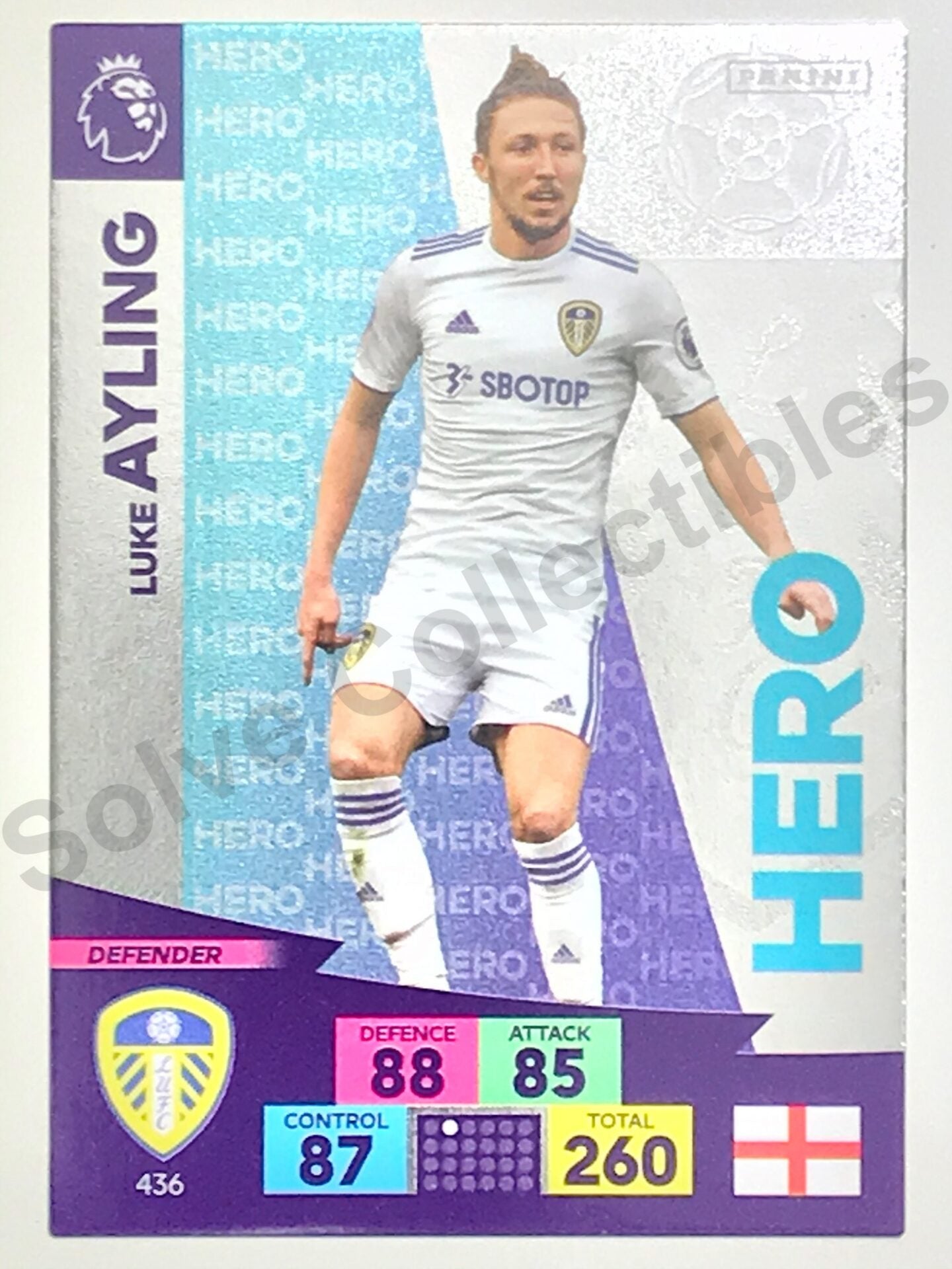 Luke Ayling (Leeds United) Hero Football Sticker &#8211; Premier League Adrenalyn XL 2020:21