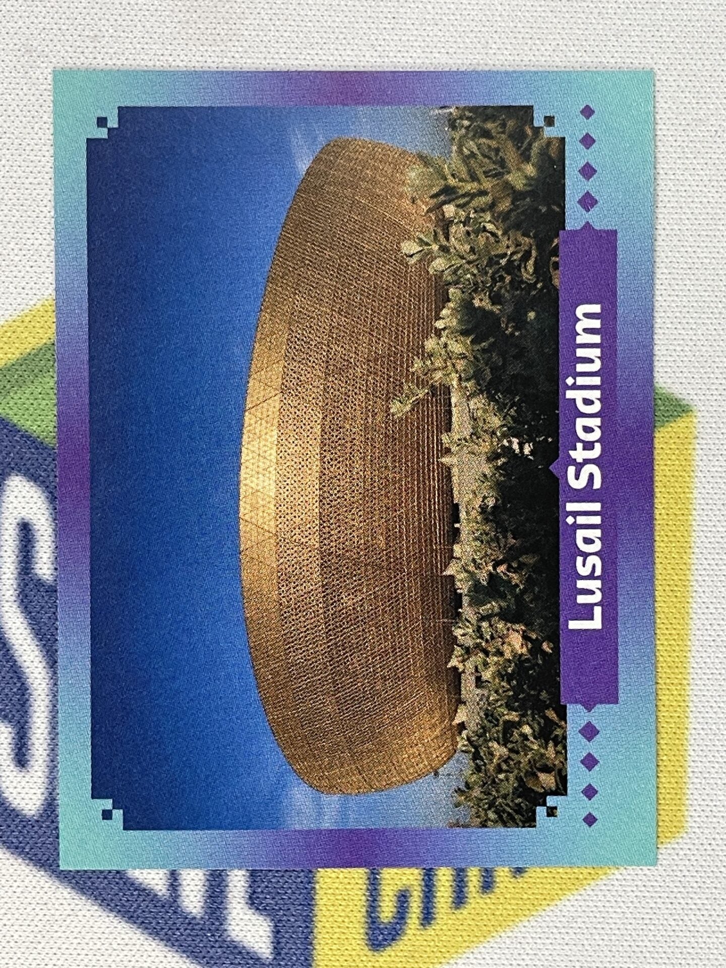 Lusail Exterior Stadium Panini World Cup 2022 Qatar Stickers