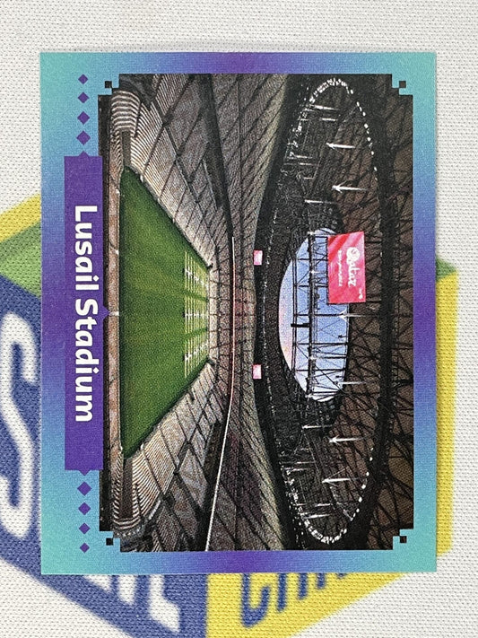 Lusail Interior Stadium Panini World Cup 2022 Qatar Stickers