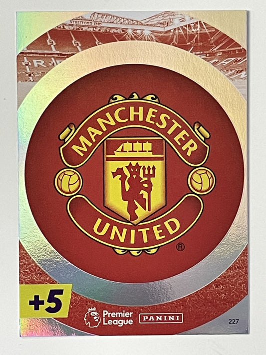 Manchester United Club Badge Panini Adrenalyn XL PLUS Premier League 2021 2022