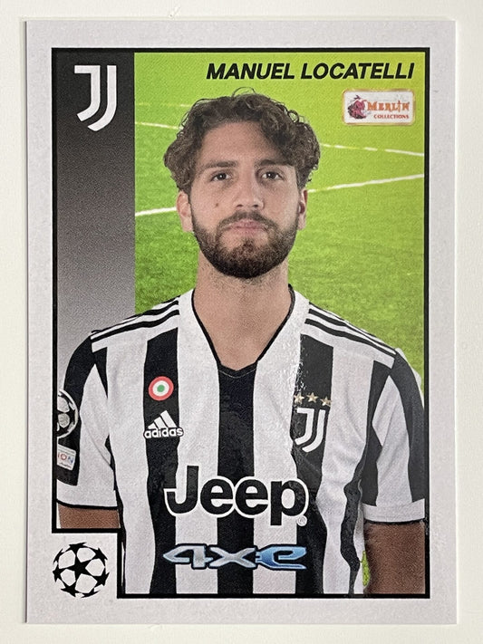 Manuel Locatelli Juventus Base Topps Merlin Heritage 97 UEFA Champions League Card