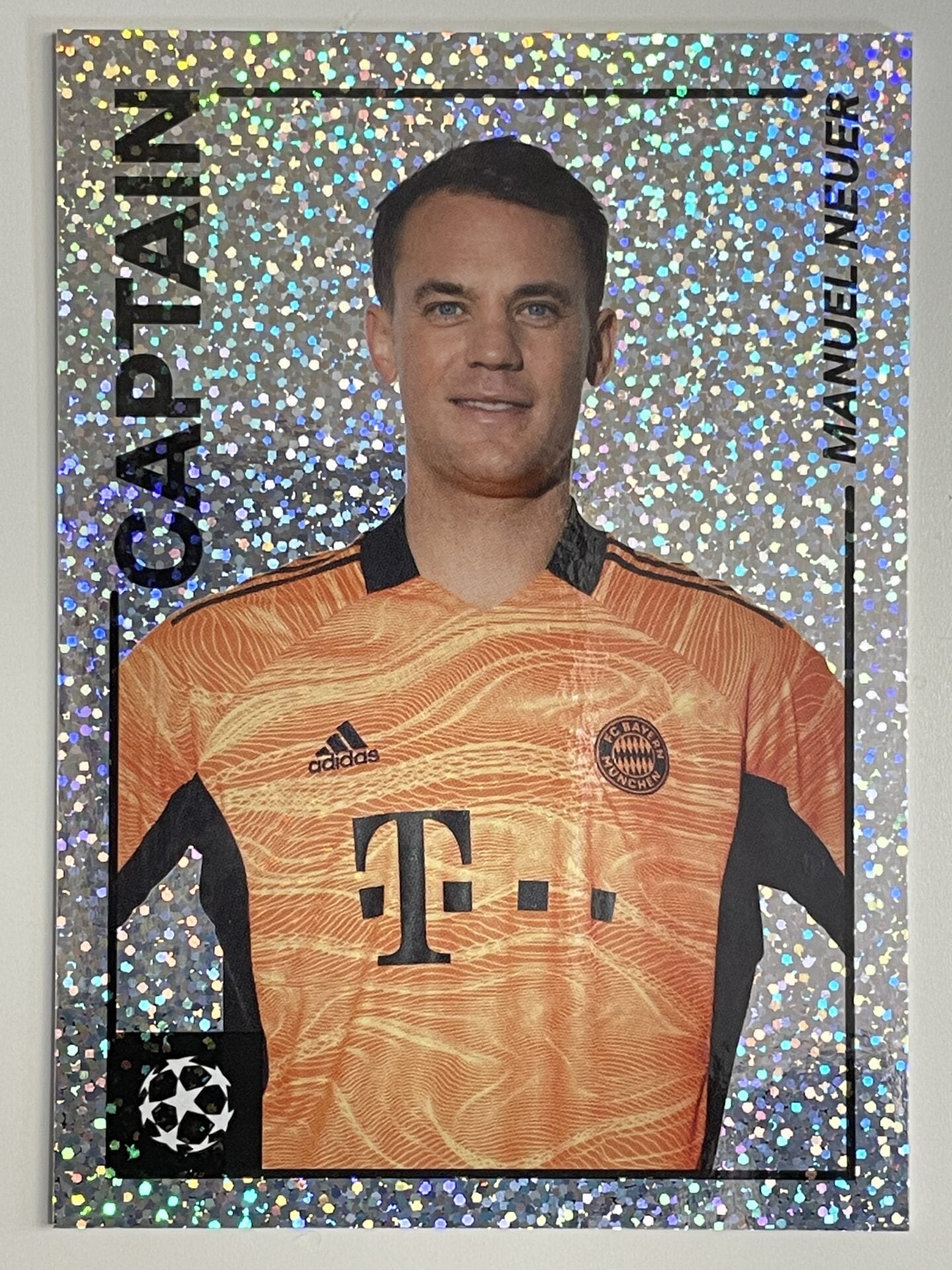 Manuel Neuer Bayern Munich Captain Topps Merlin Heritage 97 UEFA Champions League Card