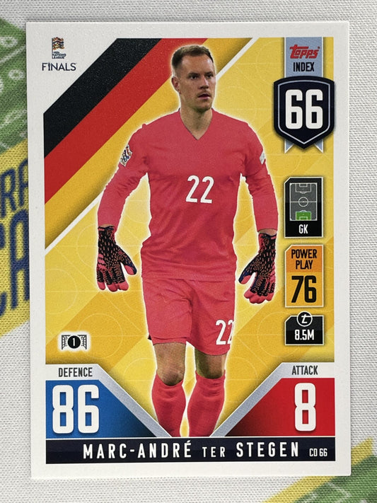 Marc-Andre ter Stegen Germany Topps Match Attax 101 Road to Nations League 2022 Card