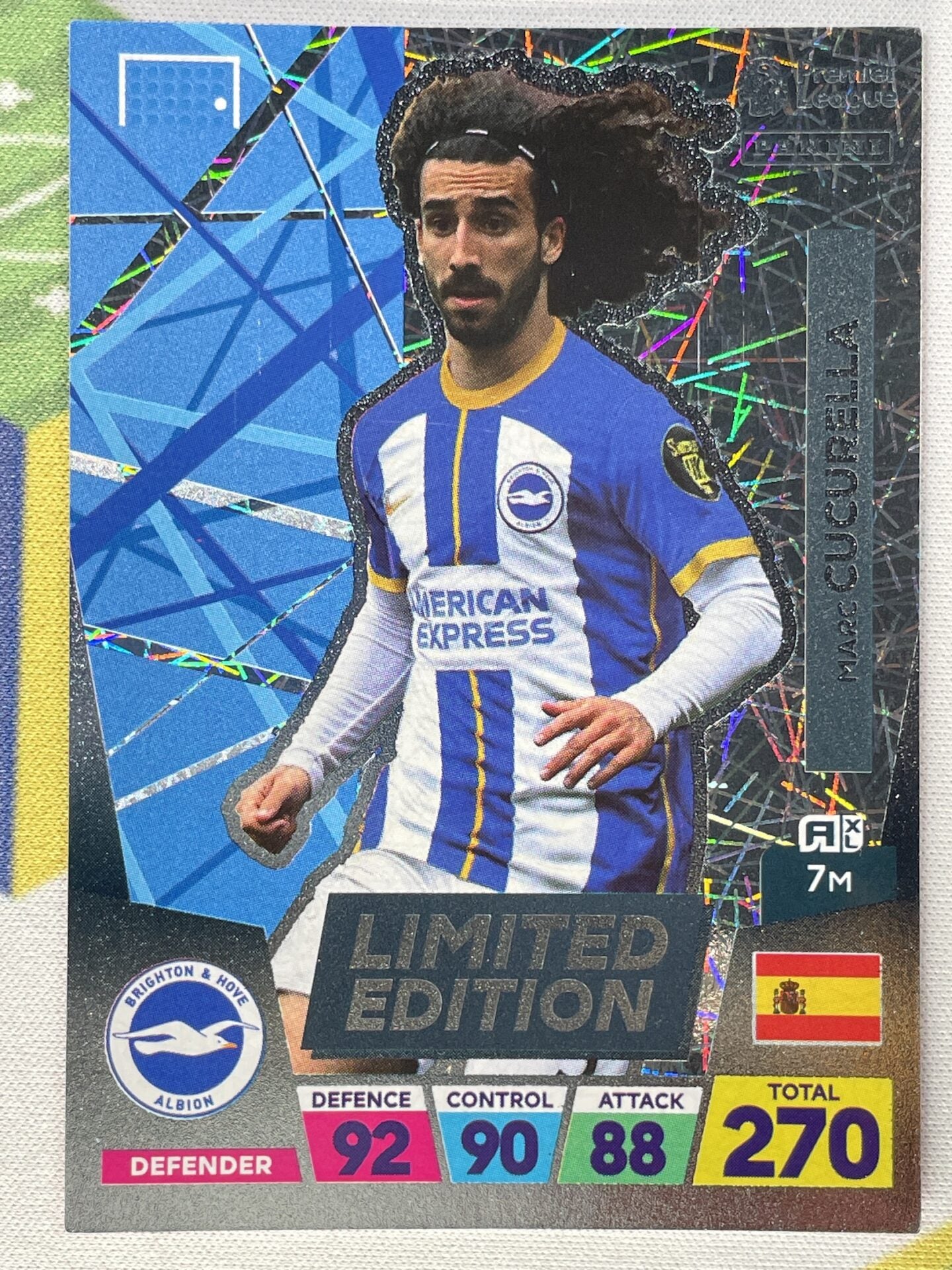 Marc Cucerella Brighton Limited Edition Panini Premier League Adrenalyn XL 2023 Card