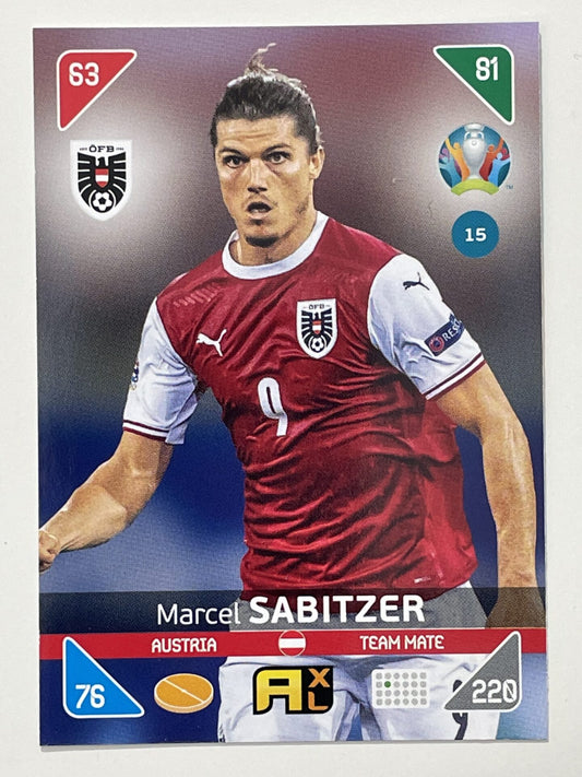 Marcel Sabitzer Team Mates (Austria) Football Card &#8211; Euro 2020 Adrenalyn XL