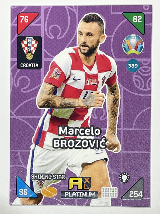 Marcelo Brozovic Shining Stars (Croatia) Football Card &#8211; Euro 2020 Adrenalyn XL