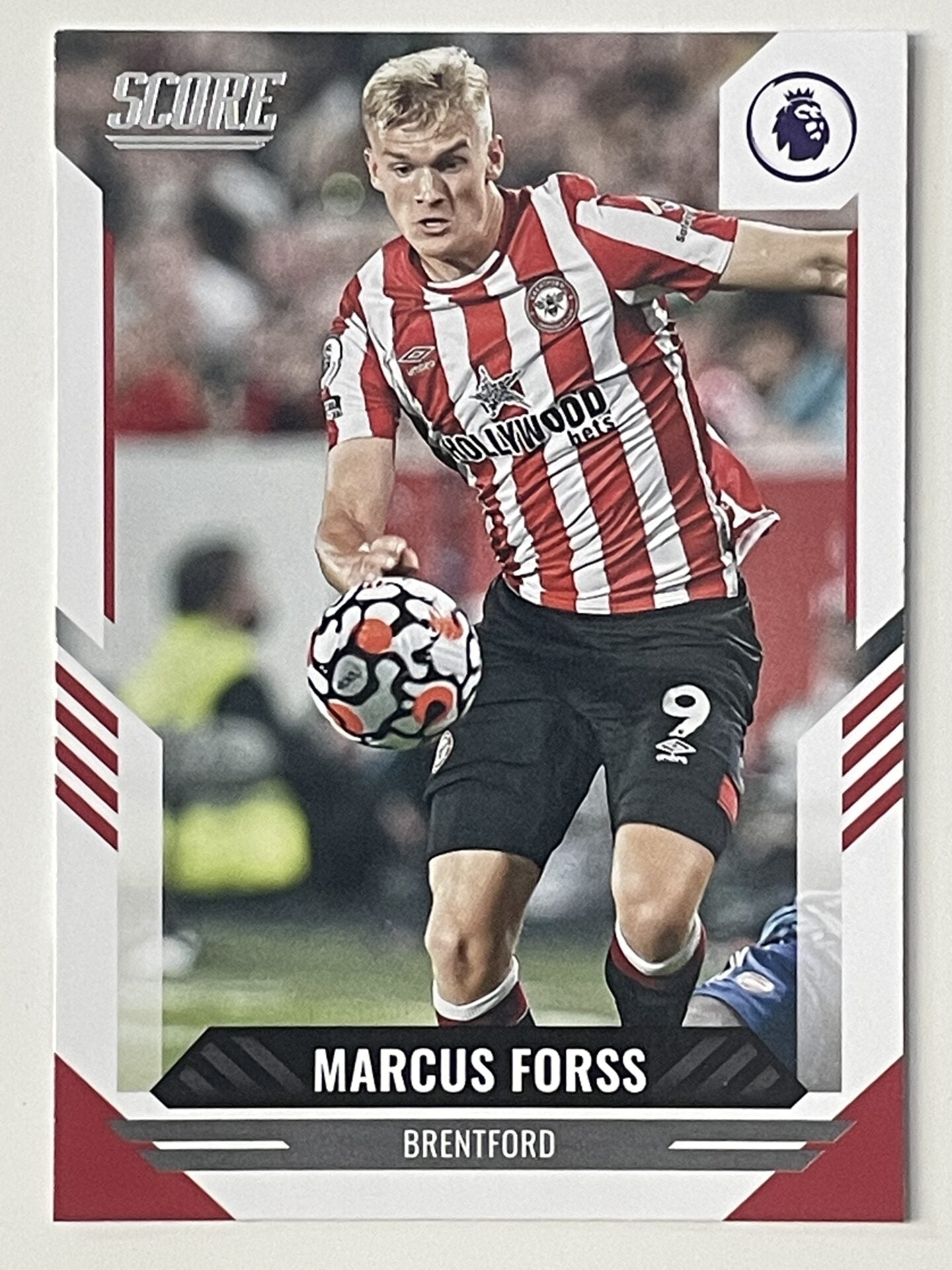 Marcus Forss Brentford Base Panini Premier League Score 2021 2022