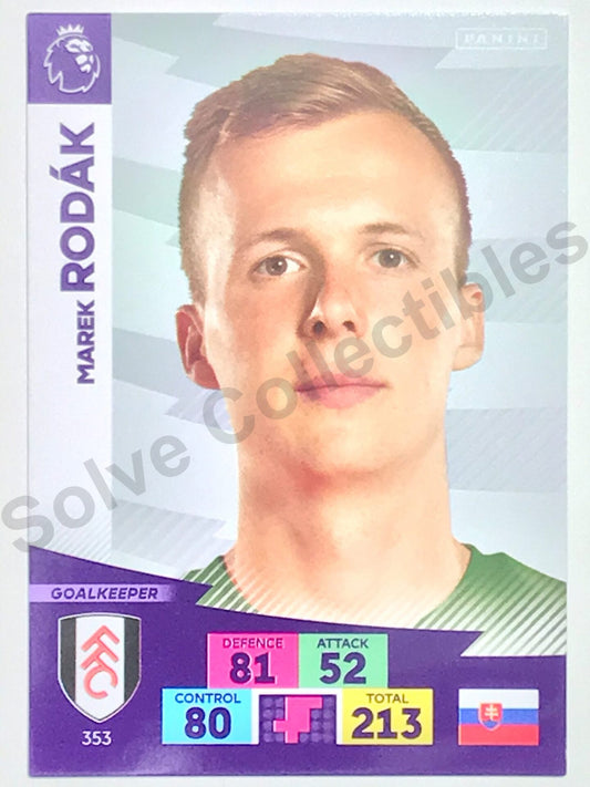 Marek Rodak (Fulham) Football Sticker &#8211; Premier League Adrenalyn XL 2020:21