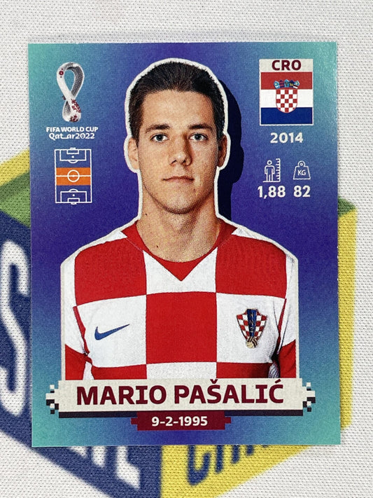 Mario Pasalic Croatia Panini World Cup 2022 Qatar Stickers