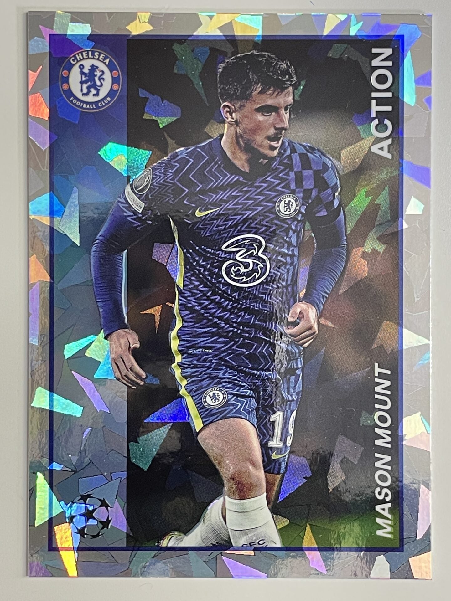 Mason Mount Chelsea Action Topps Merlin Heritage 97 UEFA Champions League Card