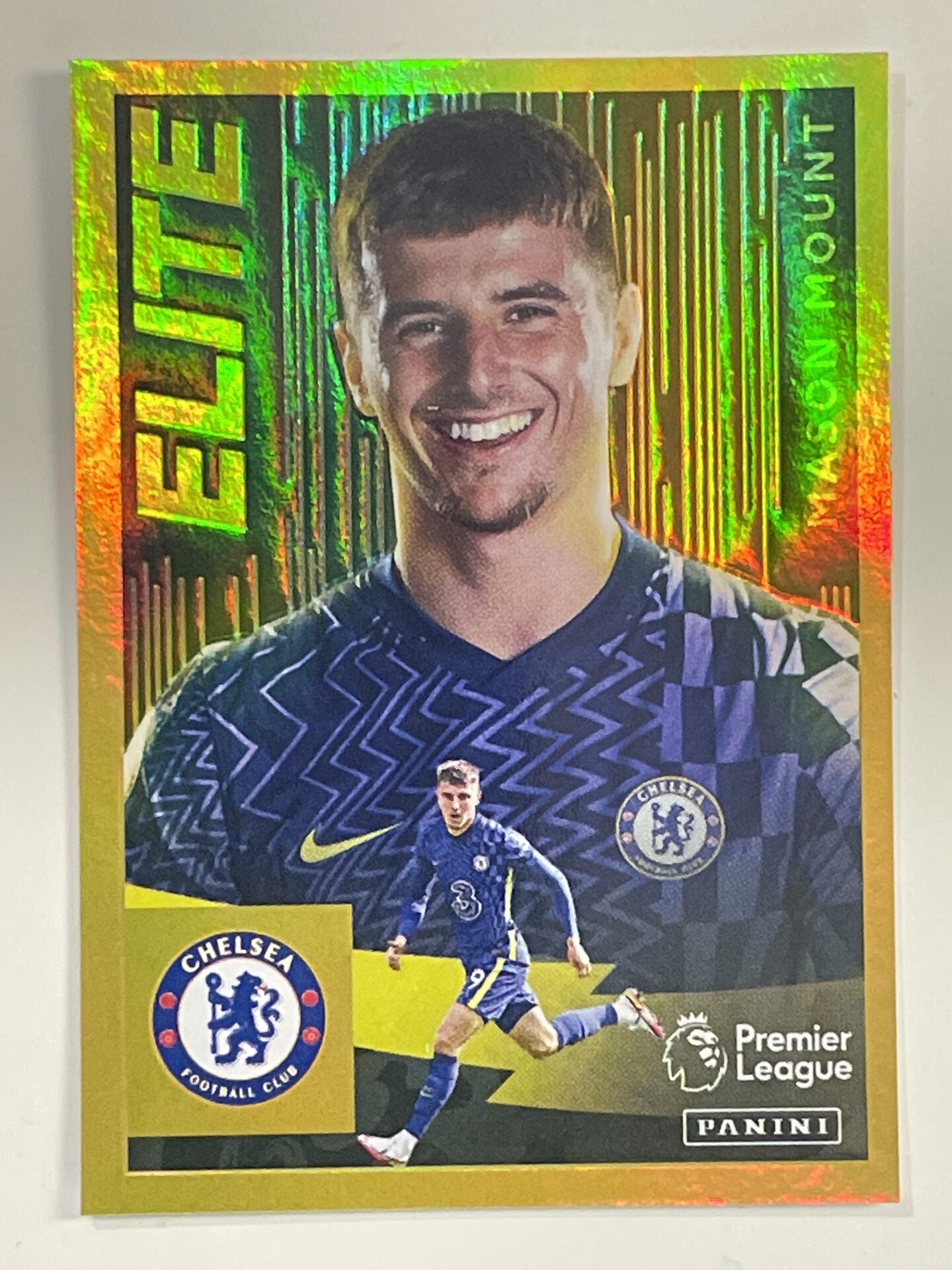 Mason Mount Elite Chelsea Panini Premier League 2022 Football Stickers