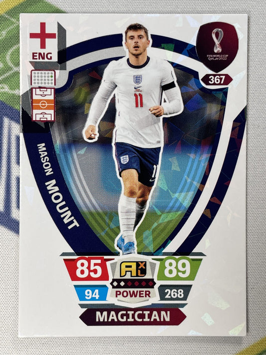 Mason Mount England Magician Panini World Cup 2022 Adrenalyn XL Card