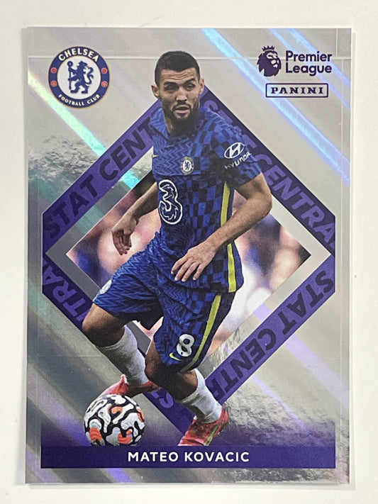 Mateo Kovacic Chelsea Stat Central Panini Premier League 2022 Football Stickers