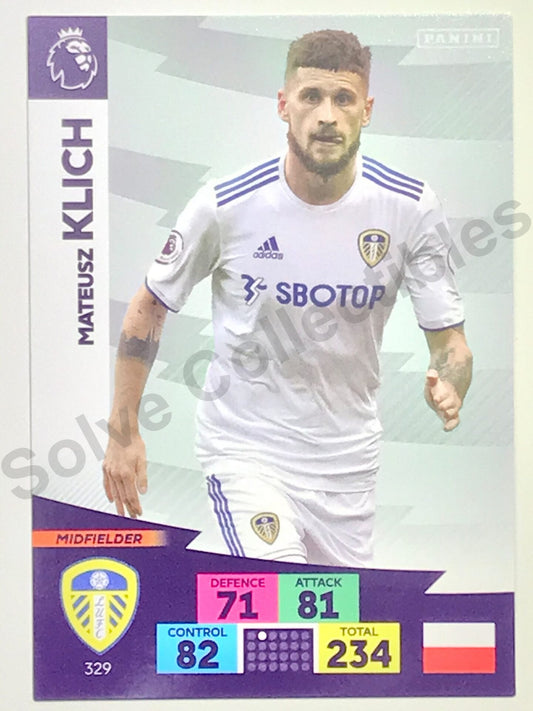 Mateusz Klich (Leeds United) Football Card &#8211; Premier League Adrenalyn XL 2020:21