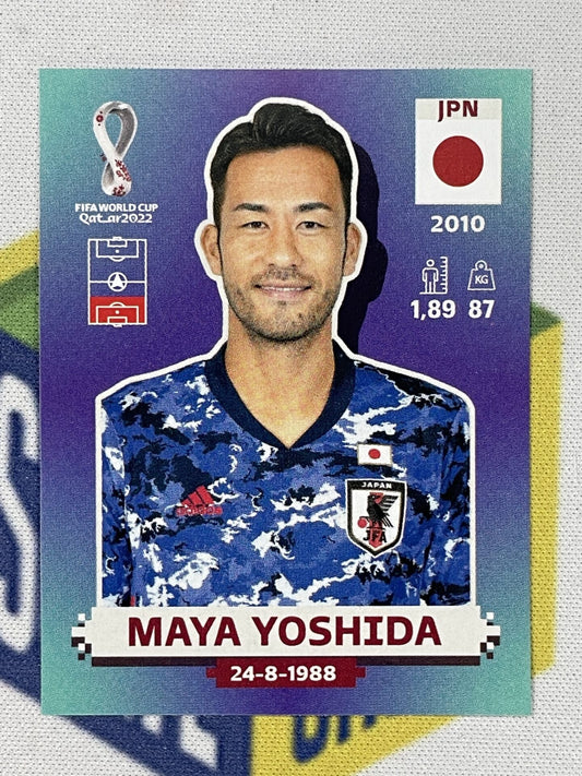 Maya Yoshida Japan Panini World Cup 2022 Qatar Stickers