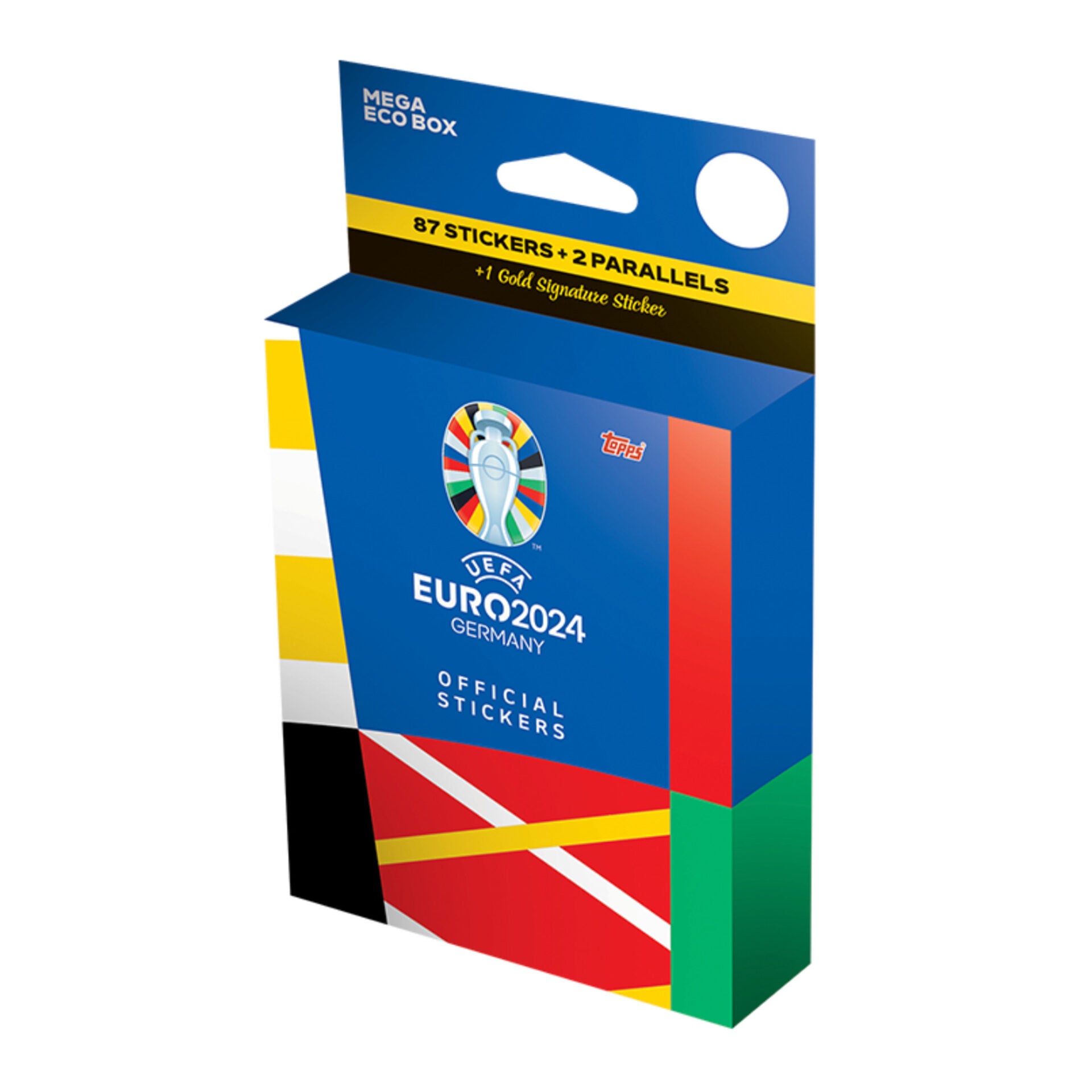 Mega Eco Pack Topps Euro 2024 Stickers