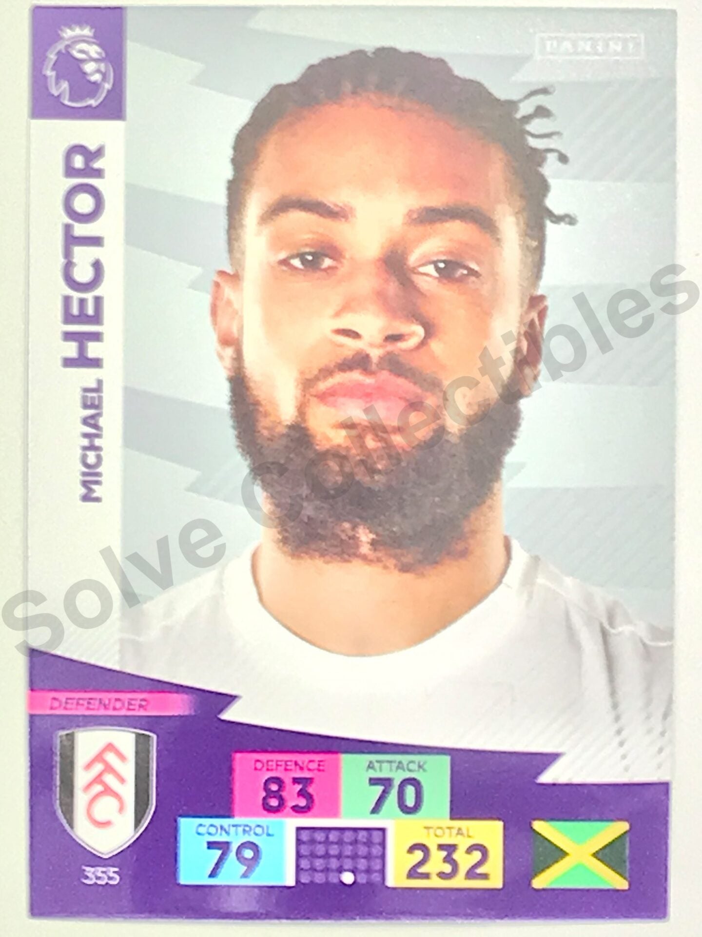 Michael Hector (Fulham) Football Sticker &#8211; Premier League Adrenalyn XL 2020:21