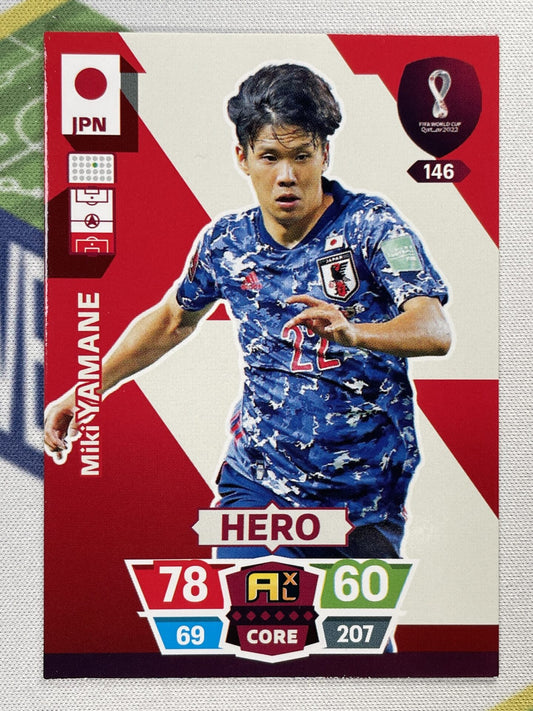 Miki Yamane Japan Panini World Cup 2022 Adrenalyn XL Card