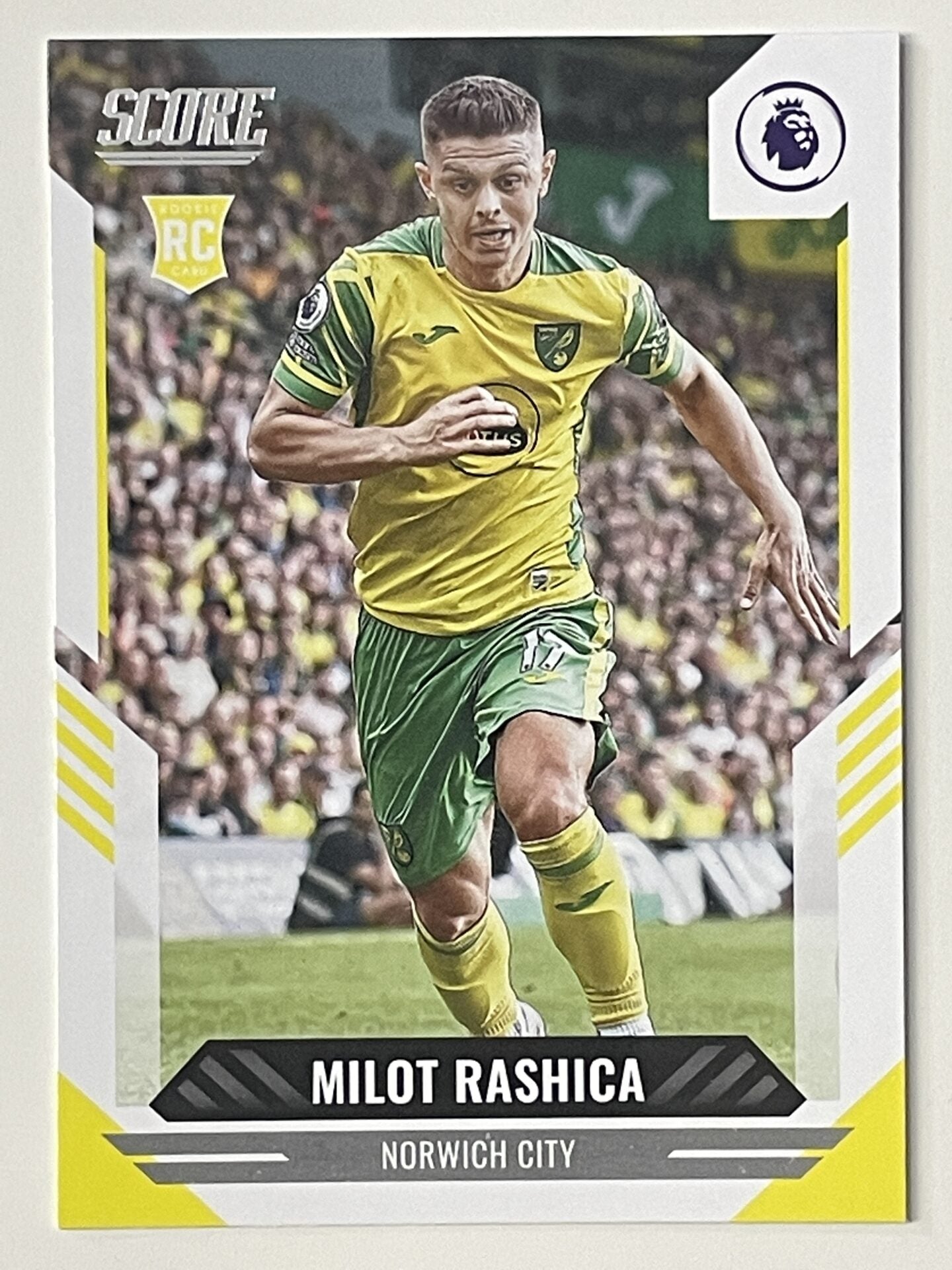 Milot Rashica Norwich City Base Panini Premier League Score 2021 2022