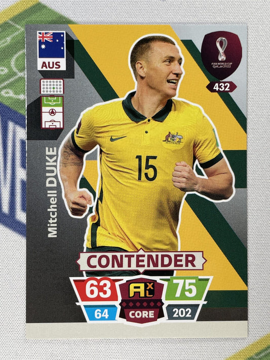 Mitchell Duke Australia Panini World Cup 2022 Adrenalyn XL Card