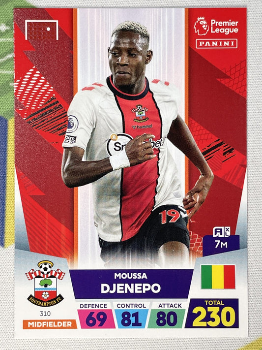 Moussa Djenepo Southampton Panini Premier League Adrenalyn XL 2023 Card