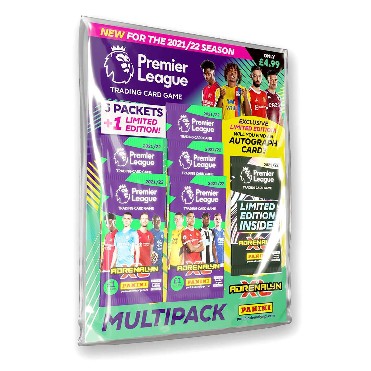 Multipack Panini Adrenalyn XL Premier League 2021 22