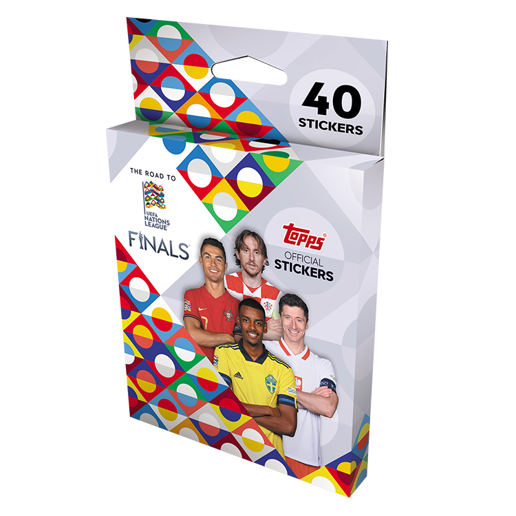 Multiset Topps Road to UEFA Nations League 2022 Sticker Collection Finals