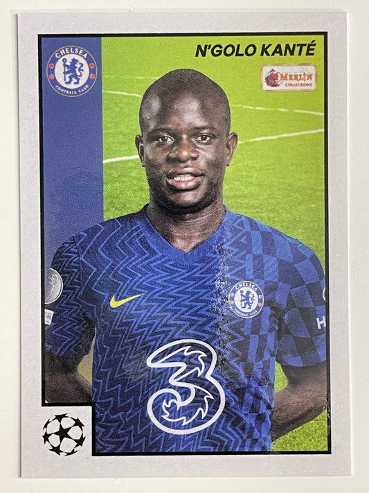 N&#8217;Golo Kante Chelsea Base Topps Merlin Heritage 97 UEFA Champions League Card