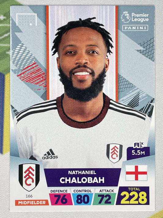 Nathaniel Chalobah Fulham Panini Premier League Adrenalyn XL 2023 Card