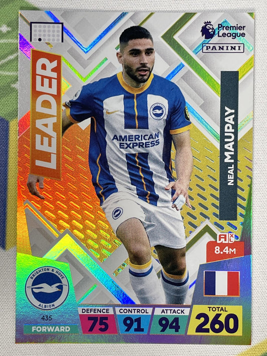 Neal Maupay Brighton Leader Panini Premier League Adrenalyn XL 2023 Card